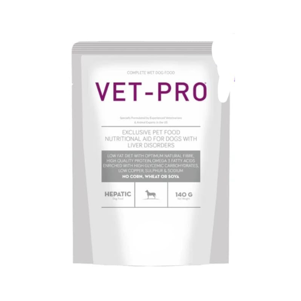 Vet pro Hepatic Gravy Wet Food for Dog Patient